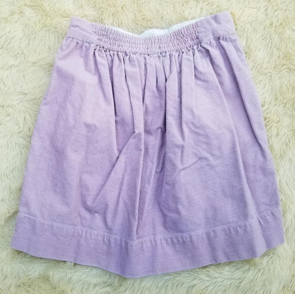 CrewCuts by J. Crew pale pink corduroy skirt 12 - Picture 3 of 4